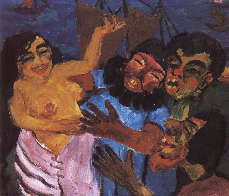 Egypt condemned in the Santa Maria, Emil Nolde